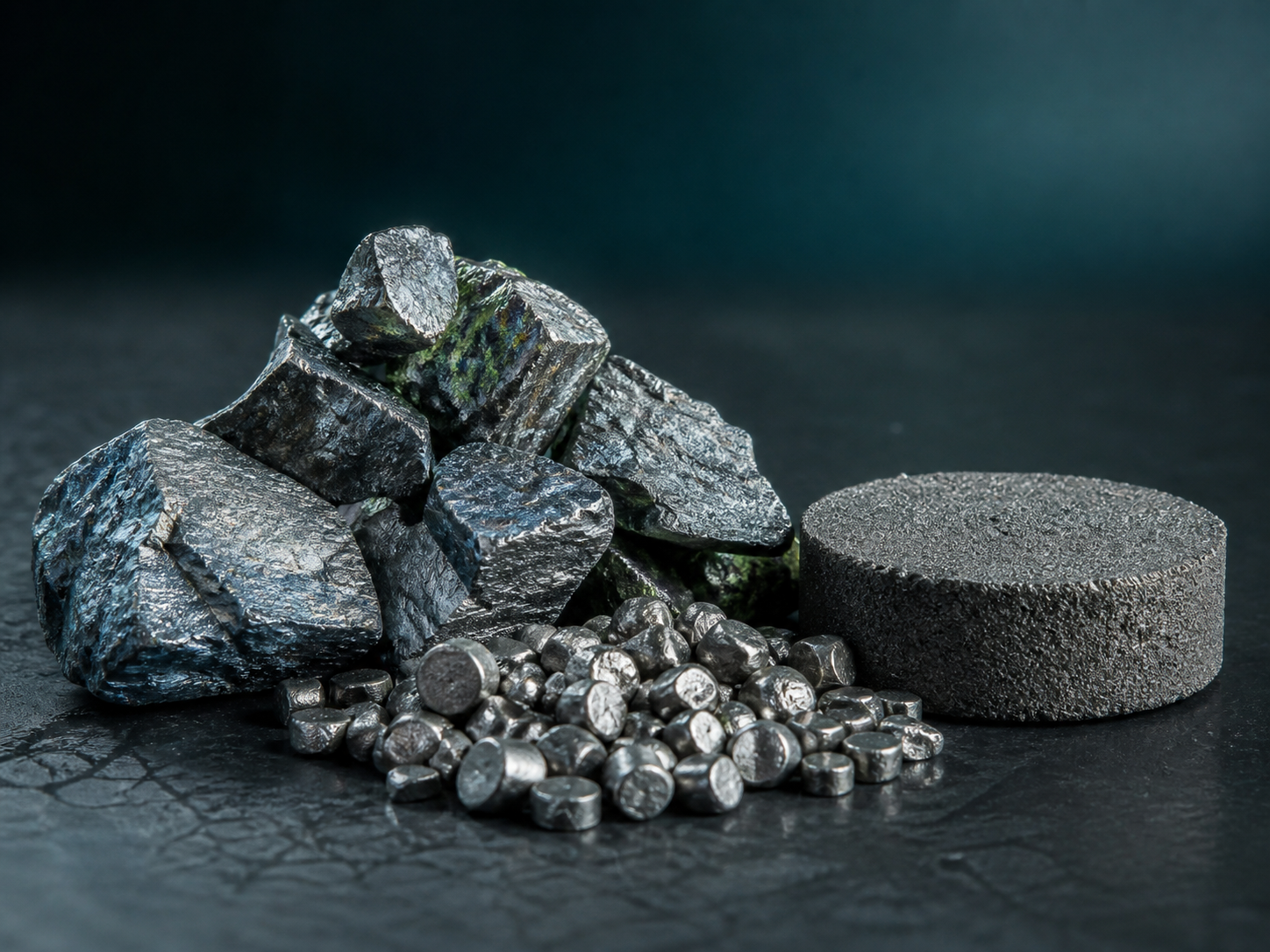 Cobalt metal material