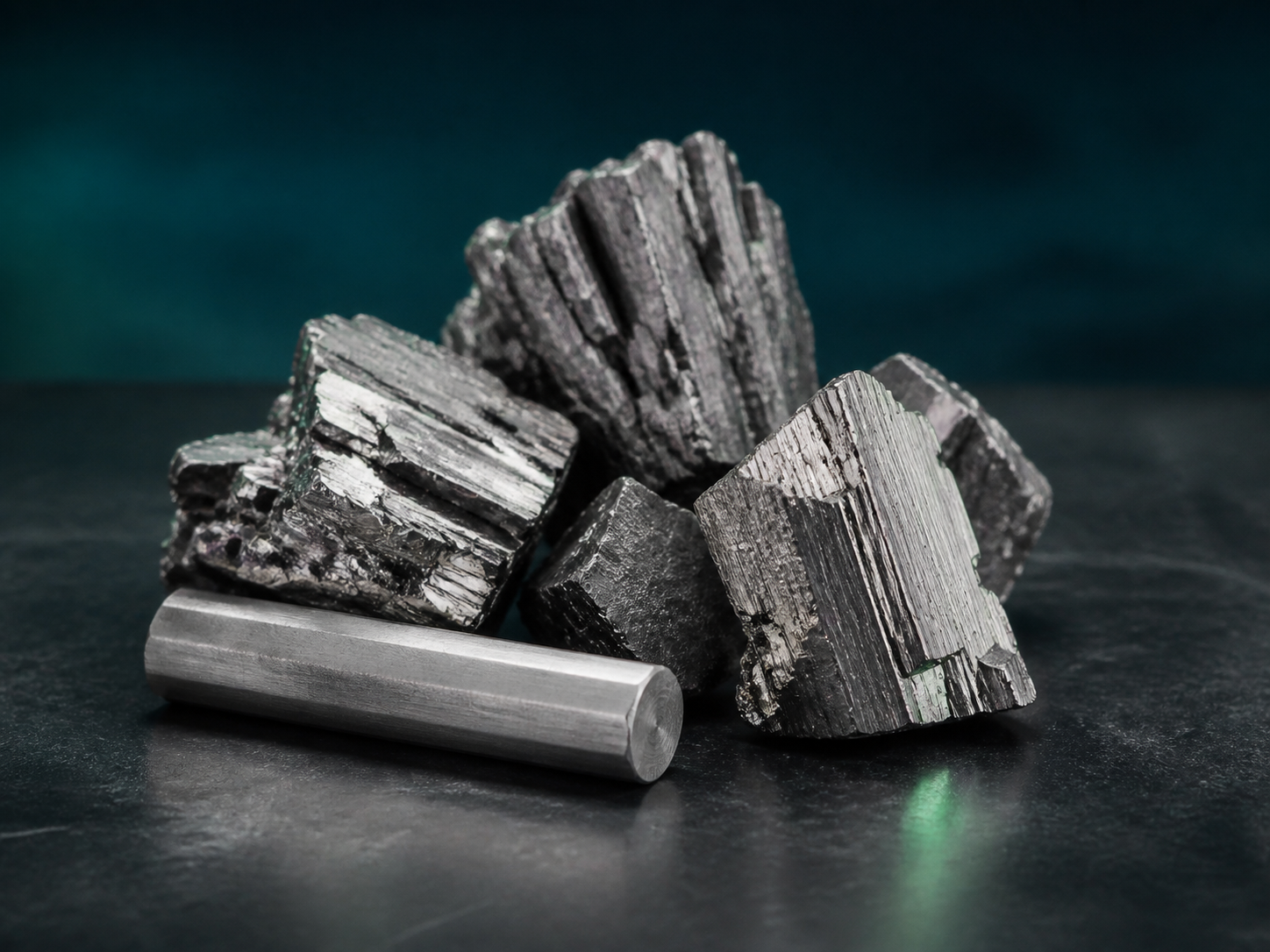 Hafnium metal material
