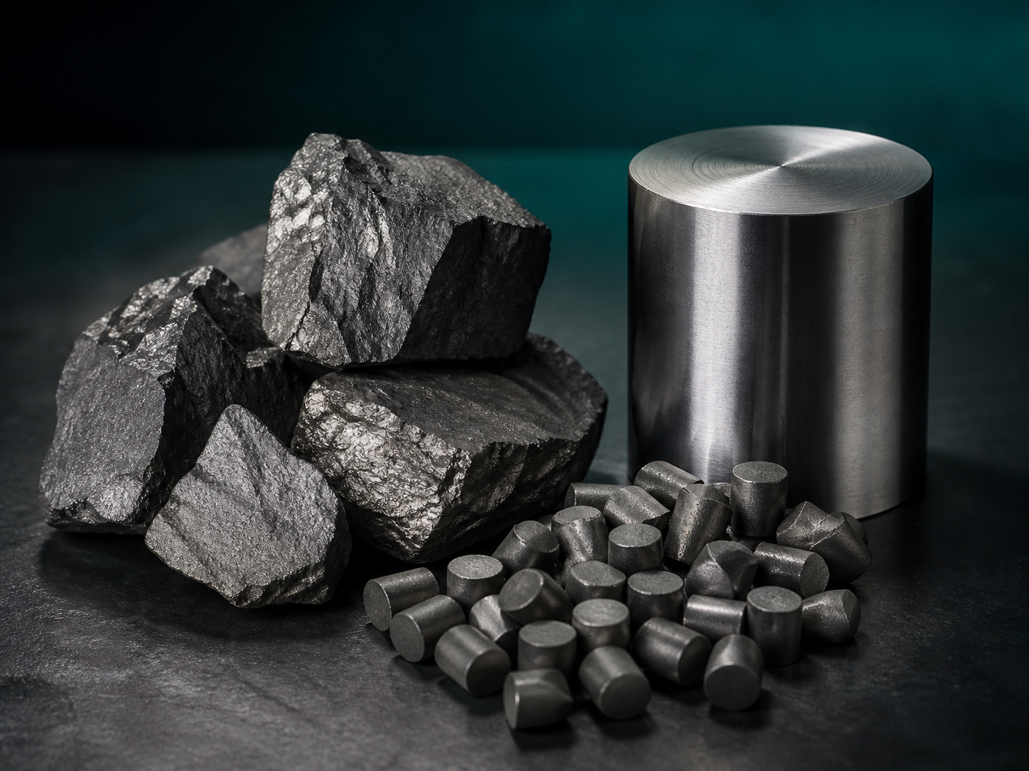 Tungsten metal material